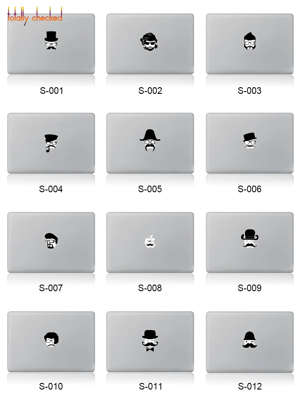 Для Macbook Air 13 наклейка для Macbook Pro 15 retina наклейка на кожу для Macbook Air Pro 1" 13" 1" 17" сенсорная панель логотип наклейка