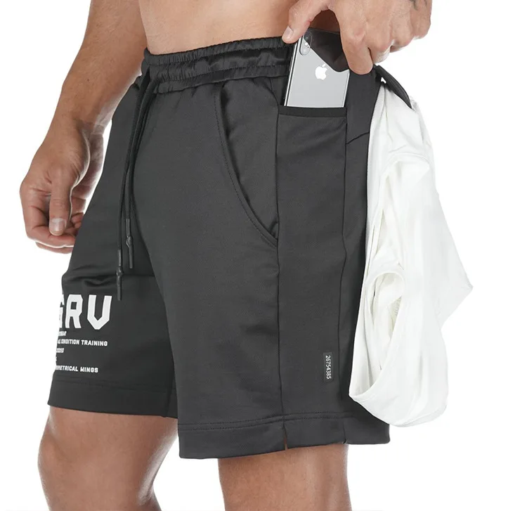 

Summer's New men's running shorts are fast drying and breathable with multiple pockets for running training and five-minute pant