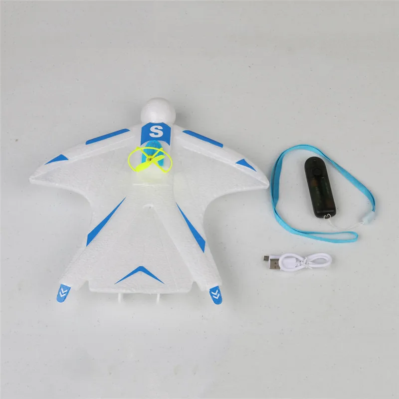 

Skywalker Crazy Flyer 263mm Wingspan Electric Capacitor Hand Throwing Free-flying 2.4GHz EPP Mini RC Airplane RTF RC Toys Boys