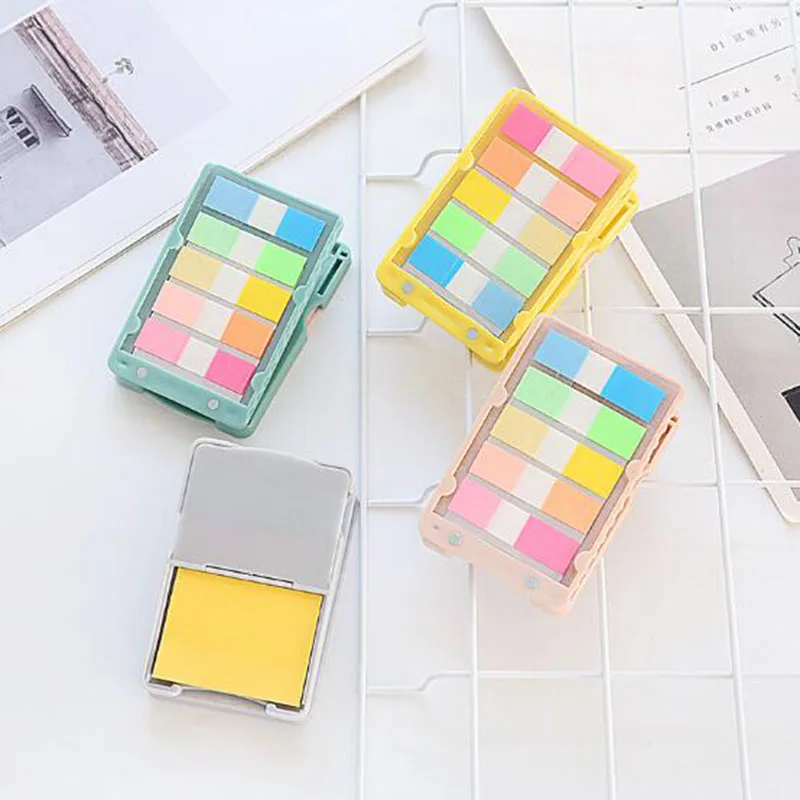 

Multifunctional Bookfolder Convenience Stickers Memo Pad Coloured Note Paper N Pastes Index Paging