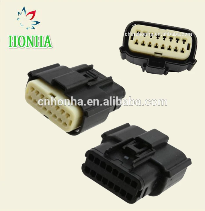 1 шт. штекер для фар Molex 16 Pin/Way с клеммой Ford Mondeo Focus Fiesta Edge 33472 1601|Кабели адаптеры и