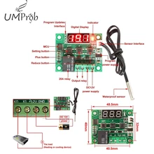 DC 12 В W1209 светодиодный цифровой термостат контроль температуры термометр термо контроллер модуль переключателя водонепроницаемый чехол акриловый Бо