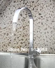 Кухонные смесители горячей и холодной воды одной ручки рычажок носик JN92412