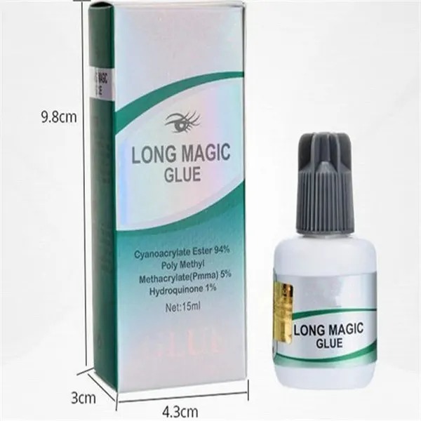 

1Pcs professional 15ml Long eyelash extension glue 3d eyelash extensions glue by free shipping