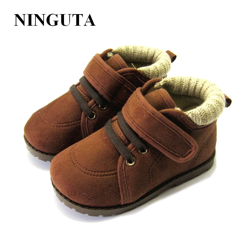 

Comfortable suede baby winter boots fashion baby girl boy winter shoes