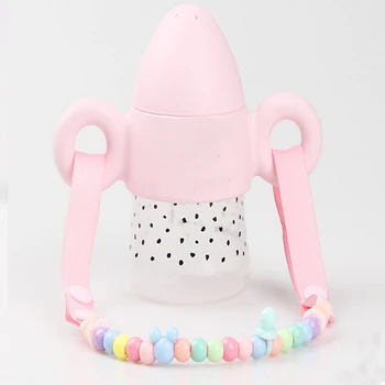 

Baby Bottle Strap Holder Stroller Toys Rope Teether Pacifiers Slip-Resistant Belt Toys Cups Anti-lost Strap Stroller Accessories