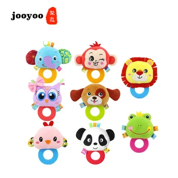 

Kid Gift Birth Mobile Musical Rattle Baby Childhood Ring Animal Early Teether Education Toy Cute Cartoon Bed Toys for Babies