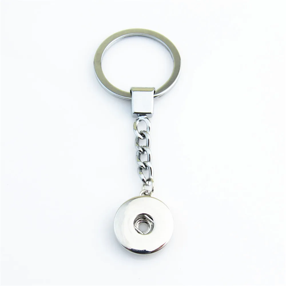 10pcs Snap button keychain fit 18mm Snap Button Jewelry in Key Chains from Jewelry