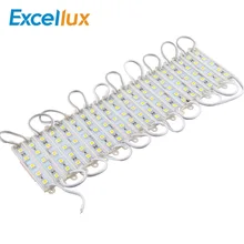 20 шт 5050 SMD 5 светодиодный модуль освещения DC12V водонепроницаемые светодиодные модули, белый/теплый белый/красный/зеленый/синий цвет, 20 шт./лот