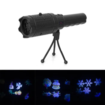 

Projector Light LED Lamp Landscape 4 Dynamic Patterns Snowflake Show Garden Lawn Party Christmas Decoration Spotlight
