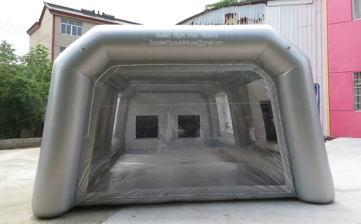 Cabine peinture gonflable SELLERPRO ( inflatable spray booth, inflatable  paint booth ) 