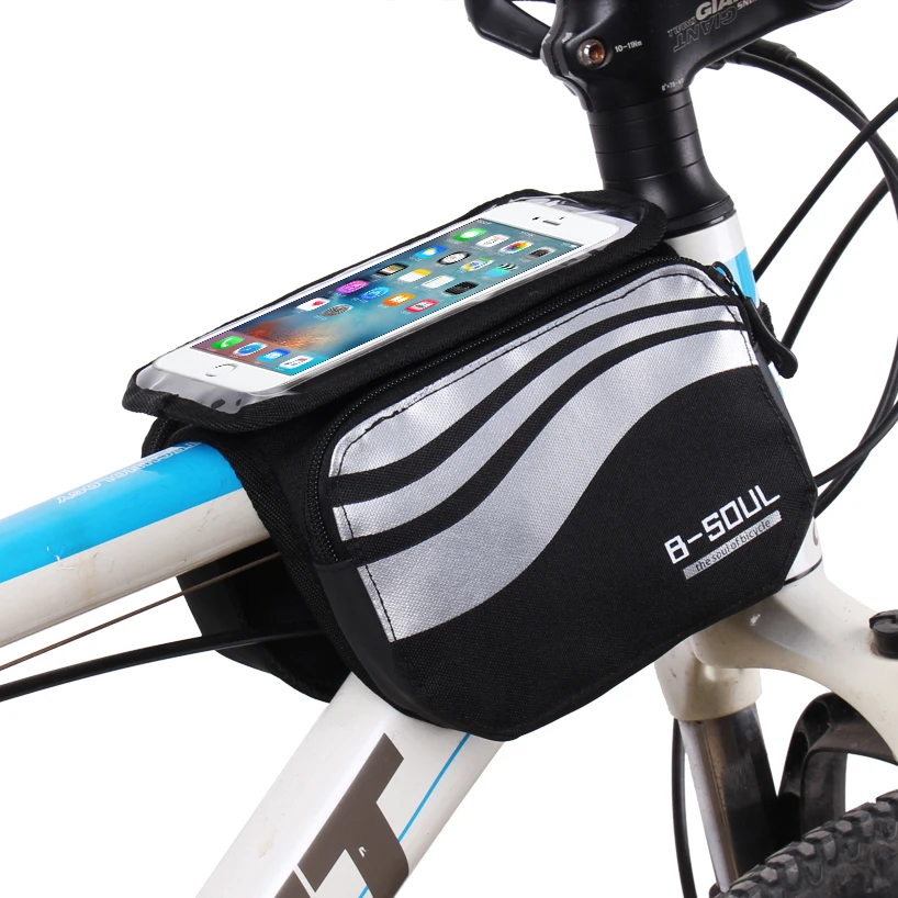 2018 Bicycle Bag Pouch Cycling For Cell Phone Front Head Top Tube Bike Bags