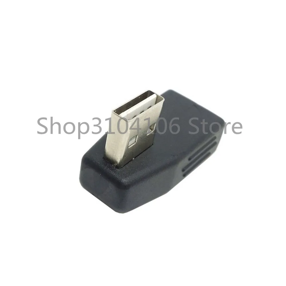 Угловой 90 градусов USB 2 0 A Мужской Женский адаптер удлинитель для ноутбука ПК