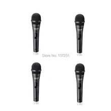 4 шт./лот Takstar dm2008 Профессиональный Проводной динамический Микрофоны для КТВ встречи на для выступления компьютер 6 м 6.35 мм кабель