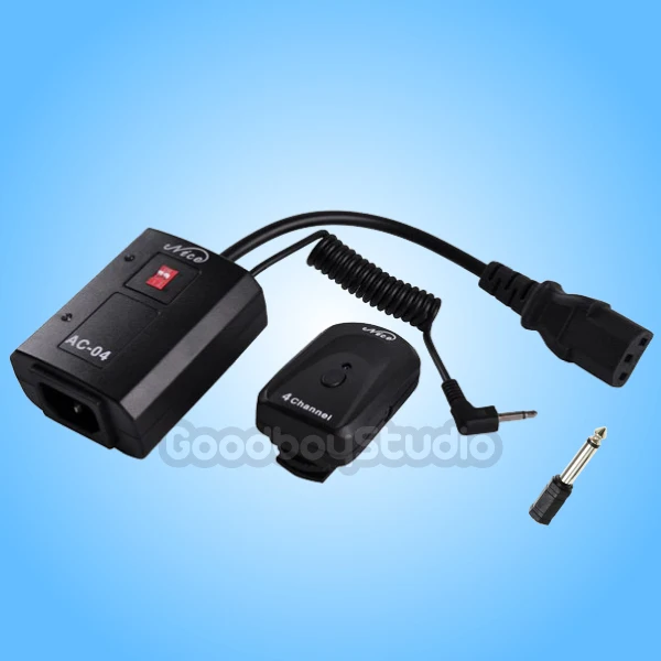 

AC-04 B AC-04B 4 Channel Wireless FM Studio Flash Trigger Transmitter Receiver
