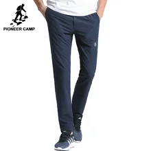 Пионерский лагерь новые быстрые высушенные повседневные штаны брендовая мужская одежда одноцветные прямые брюки мужские качествкнные стрейч брюки AXX701160