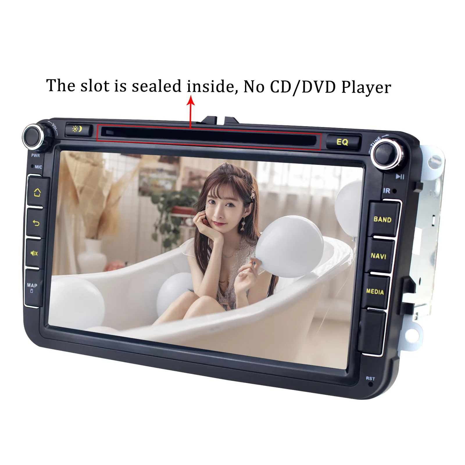 Flash Deal JOYING 2 din car radio player 8" GPS Navigator 4GB+64GB Android 8.1 Support 3G/4G for VW/SKODA/SEAT/Volkswagen Split Screen DSP 4