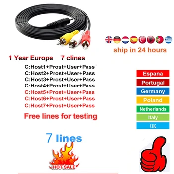 

Fast and Stable HD CCCAM for 12 Months Europe Satellite TV F Freesat V8 V7SHD IKS provide test account 7 cable