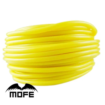 

Mofe car covers 5meter 6mm Yellow silicone vaccum hose 100% silicone pipe