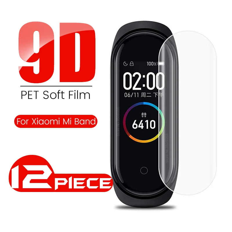Мягкая защитная пленка для домашних животных на Xiomi Mi Band 4 3 2 Защита экрана Xiaomi Band4