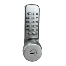 YOHEEN Teclado Digital Código de Segurança Fechadura Da Porta Da Liga do Zinco Pino de Trava Tubular Mecânica Push Button Keyless Entry Bloqueio de Senha