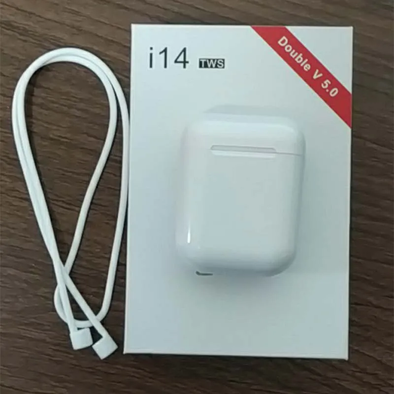 Лучшие оригинальные i14 tws беспроводные небольшие Bluetooth 3D супер тяжелый бас
