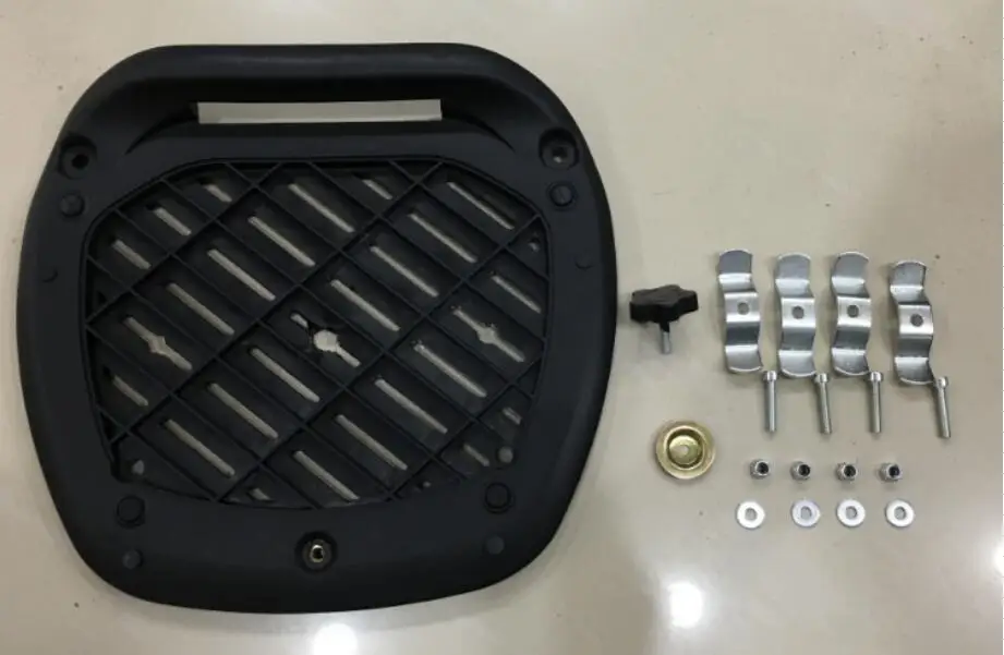 

PEDA Motorcycle top case Luggage Box scooter Trunk hard Case 0888 0818 Bottom plate Accessories 32*34CM Mounting Plate kit