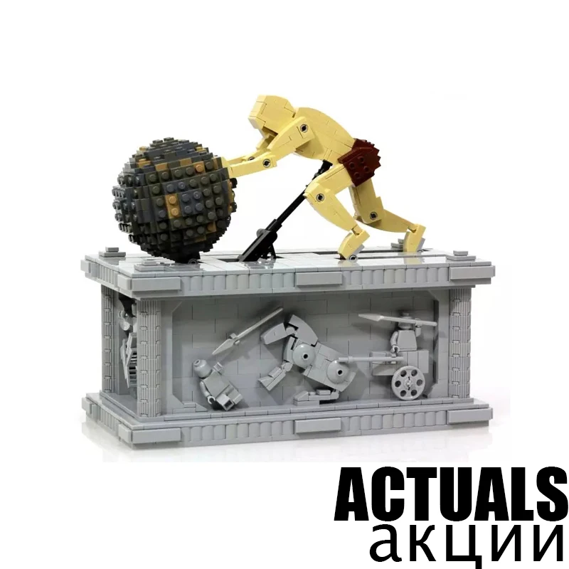 

LEPIN Techinc 23017 1462pcs Sisyphus Dynamics Sculpture Building Kits Blocks Bricks enlighten toys for children gifts brinquedos