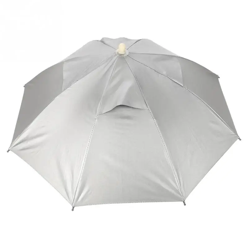 

Portable Umbrella Hat Sun Shade Waterproof Outdoor Pesca Hat Sports Caps Sunshade UV Protector Hiking Camping Fishing Cap