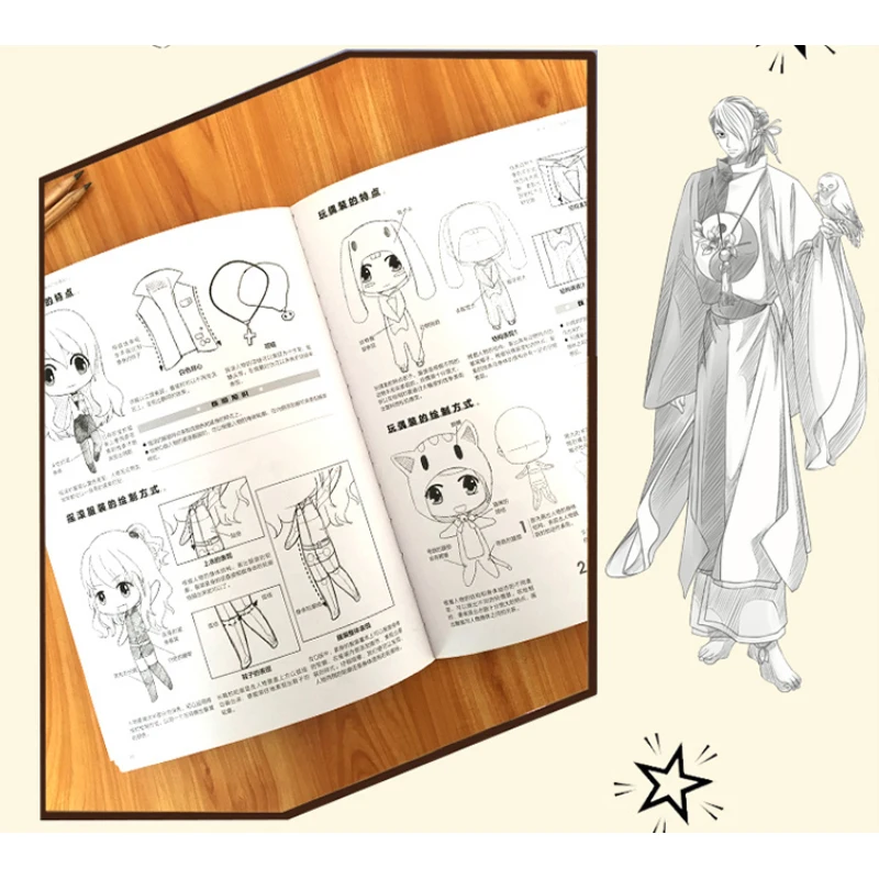 3PCS Drawing Book Cartoon Sketch Adult Coloring Books Easy To Learn The Manga Drawing Techniques Tutorial kids Book Libros 3PCS Drawing Book Cartoon Sketch Adult Coloring Books Easy To Learn The Manga Drawing Techniques Tutorial kids Book Libros