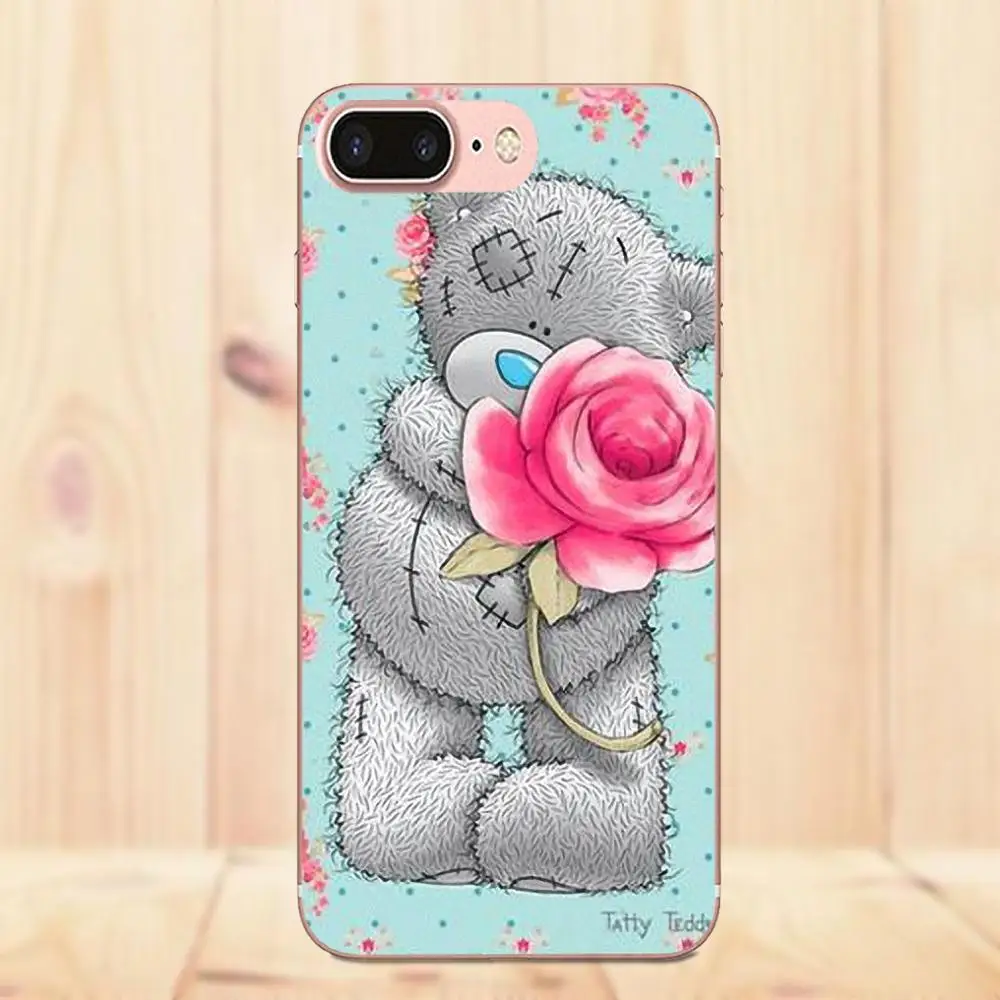 Maerknon милый мультфильм Татти Тедди я к вам медведь для Samsung Galaxy A3 A5 A7 J1 J2 J3 J5 J7 2015 2016