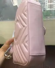 Neueste Art Berühmte Marken Frauen Handtaschen Hochwertige Echte Lederne Geometrische Muster Kette Schulter Taschen Flap Messenger Bags