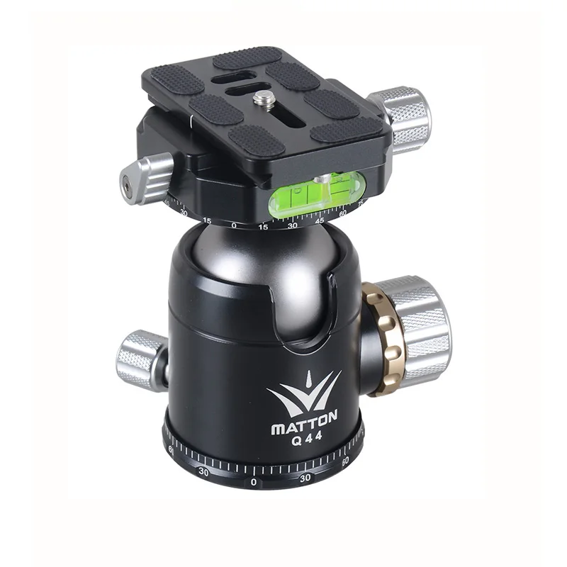 Matton Q44 Tripod Ball Head and Quick Release Plate interface 1 4 3 8 inch For