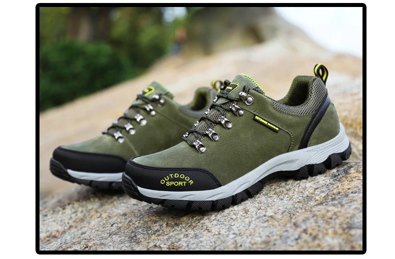 Открытый альпинизм спортивные кроссовки высокие модные походные ботинки плюшевые тактические ботинки для охоты мужские зимние походные