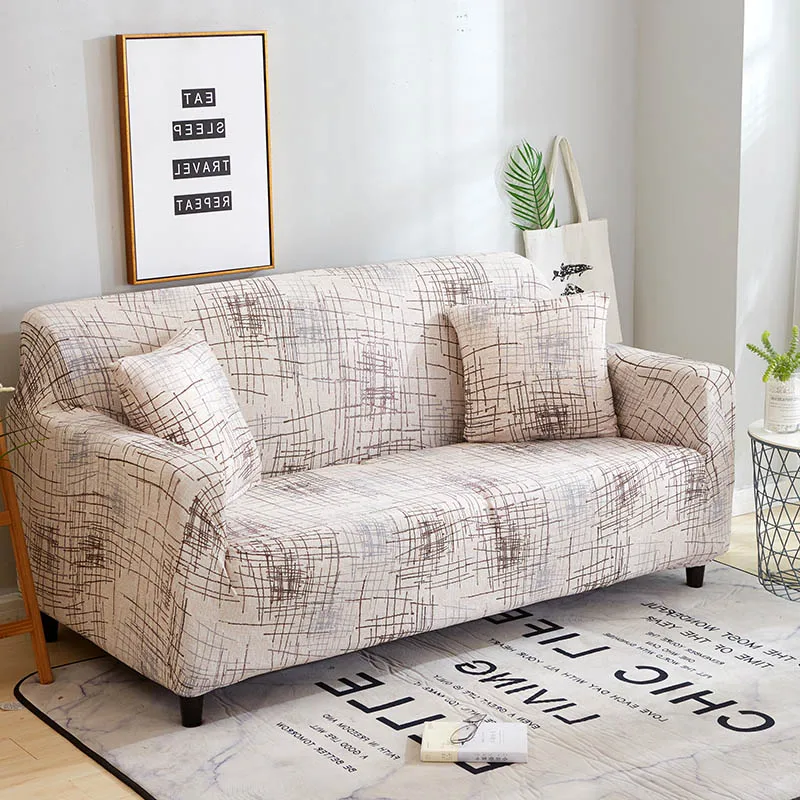 Спандекс чехлы для диванов плотные все включено секционные диванные Угловые чехлы для диванов - Цвет: Color 22