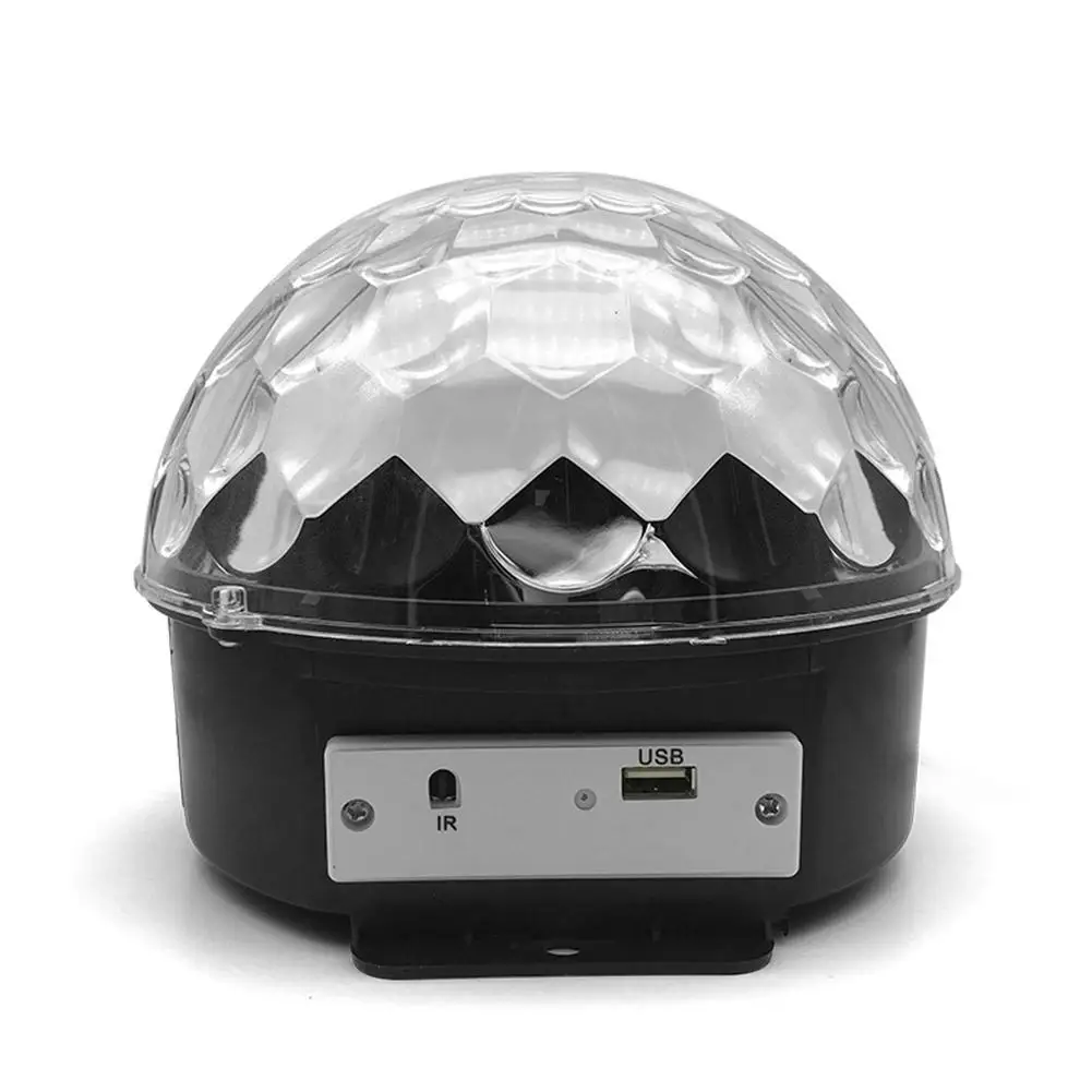 9 цветов светодиодный Bluetooth динамик диско шар светильник с MP3-плеером выпускной вечер вечерние светильник 6 Вт DJ сценический светильник лазерная проекционная лампа