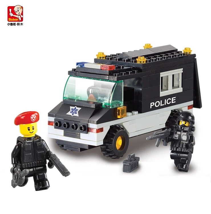 

Sluban 127pcs/set Small Models & Building Toy Plastic Blocks DIY Kids Special Forces SWAT M38-B1600