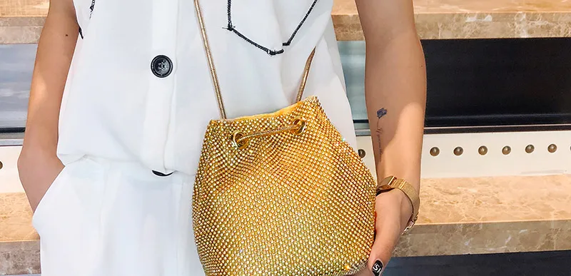 women messenger bag small bucket bag_13
