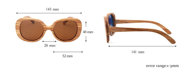 BerWer солнечные очки из дерева зебрано дерево поляризованных солнцезащитных очков Для женщин UV400 защита деревянные солнцезащитные очки с
