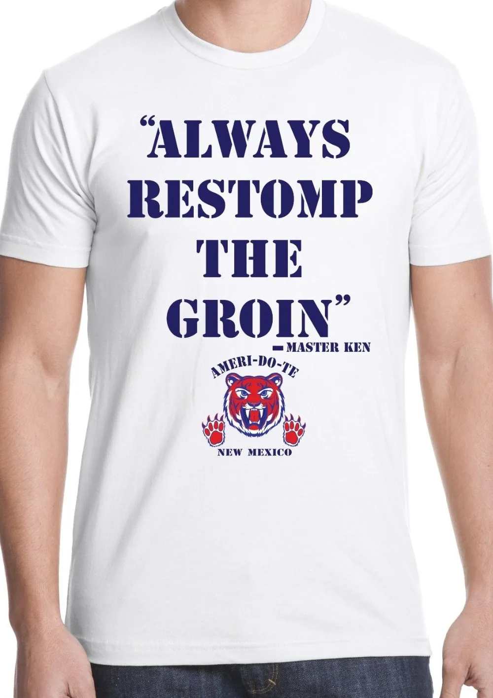 2019 Fashion Summer T shirt master ken t shirt ameri do te martial arts