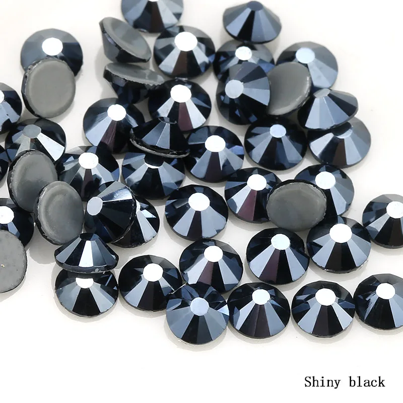 Multi-Color Crystal AB Hot Fix Rhinestones for Nail Art and Fabric Garments