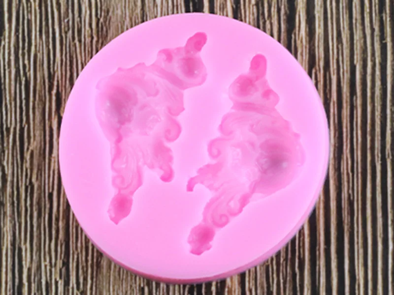 Европейская винтажная рельефная голова портретная силиконовая форма для фонданов, шоколада формочка «кружево» кухонные Инструменты для декорирования формы для выпечки