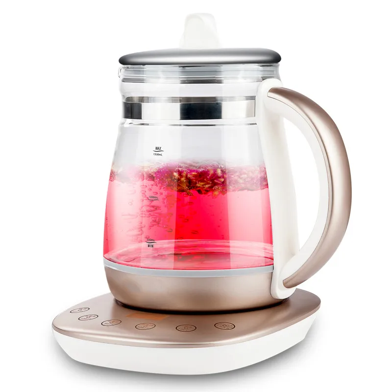 Curing pot tisanes multifunctional automatic thickening glass boiled tea electric cooking electric water ket Curing pot tisanes multifunctional automatic thickening glass boiled tea electric cooking electric water ket