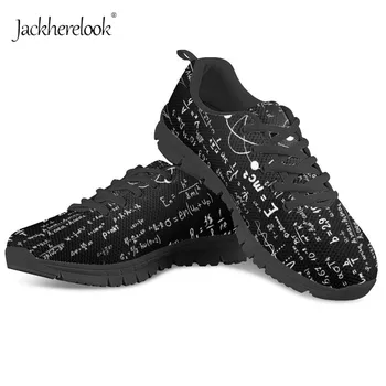 

Jackherelook 2019 Comfortable Mesh Women's Sneakers Flats Black Fashion Math Light Weight Teen Girls Walking Shoes Woman Sapato