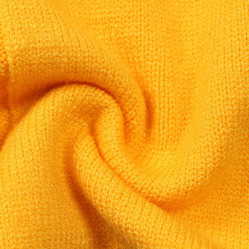 GRUIICEEN 2018 зима желтой собаки узор свитер кардиган длинный стиль v-образным вырезом Мода свитер для улицы куртка GY2018408