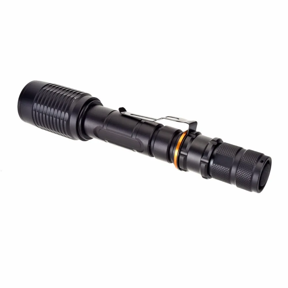 Профессиональный 5 режимов 3800LM Тактический XML T6 светодиодный фонарик ручка-фонарик с зумом фонарь для охоты Велосипеды