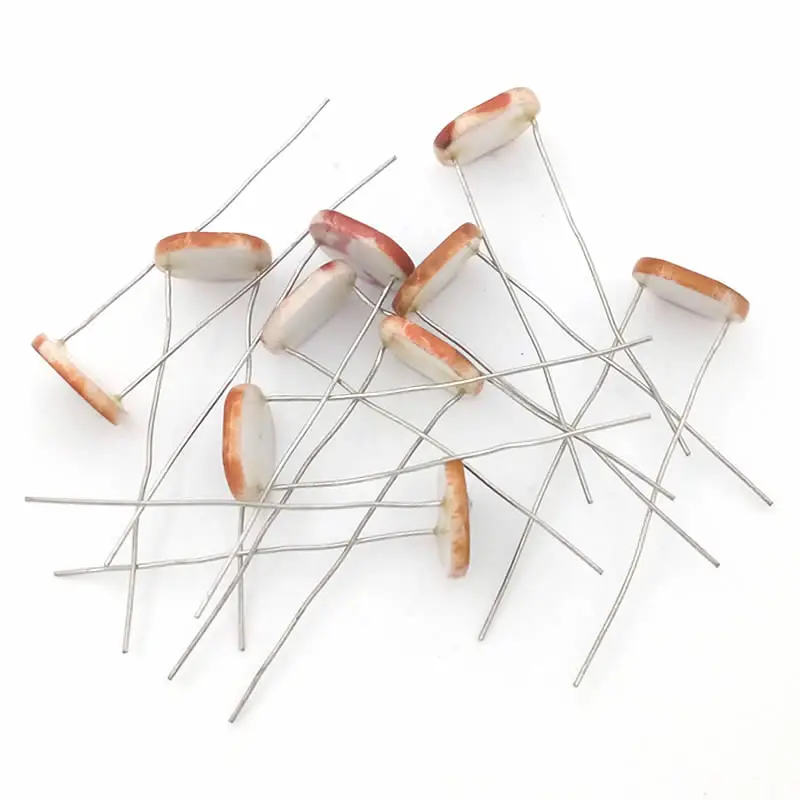 Photo Resistor 5pcs 12528 light dependent resistor photoresistor 12mm photosensitive resistance