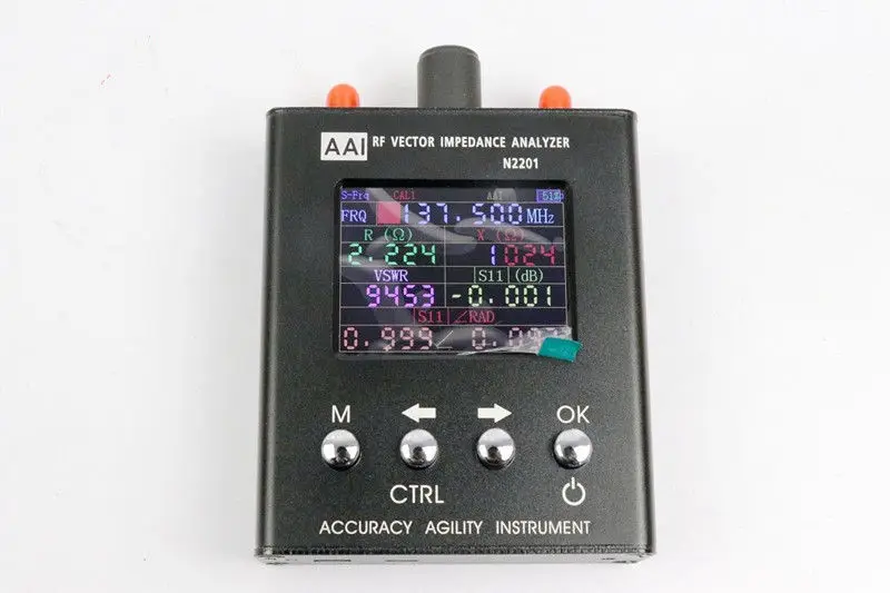 2700MHZ N2201SS UV RF Vector Impedance ANT SWR Antenna Analyzer Meter 137MHz