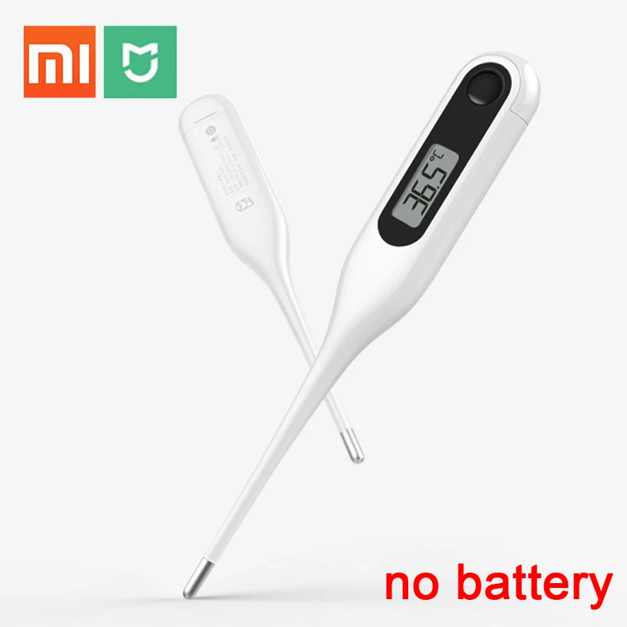 Цифровой медицинский термометр Xiaomi Miaomiaoce с ЖК-дисплеем для измерения температуры подмышек для детей и взрослых - Цвет: White color1