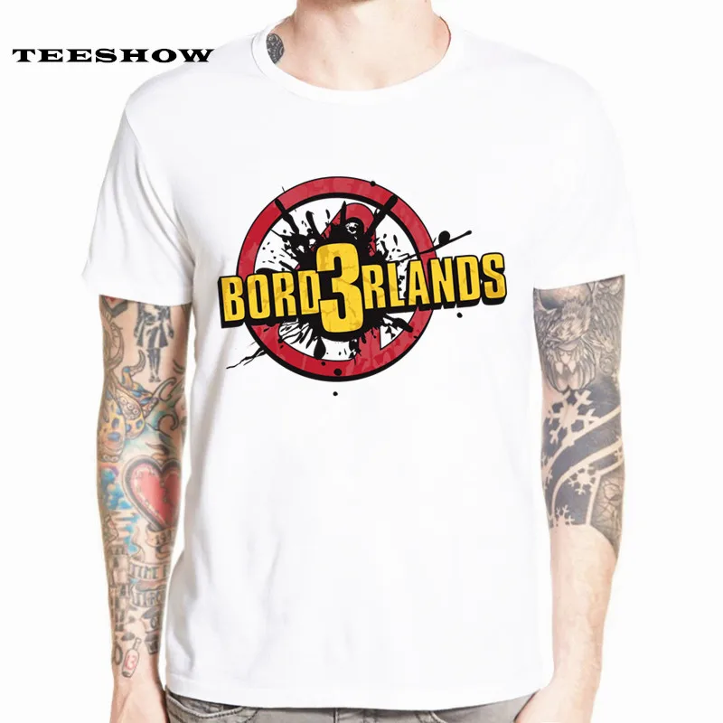 

Borderlands 3 Men Women t shirt New Summer Shirt Camisetas Hombre Streetwear Short Sleeve T-shirt HCP4590